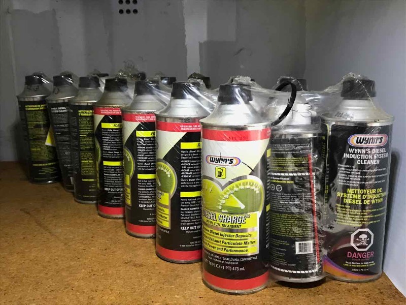 lot 239 image: (7 sets of 3 bottles) Wynns Diesel Charge, Injection Cleaner, Diesel EGR System Cleaner