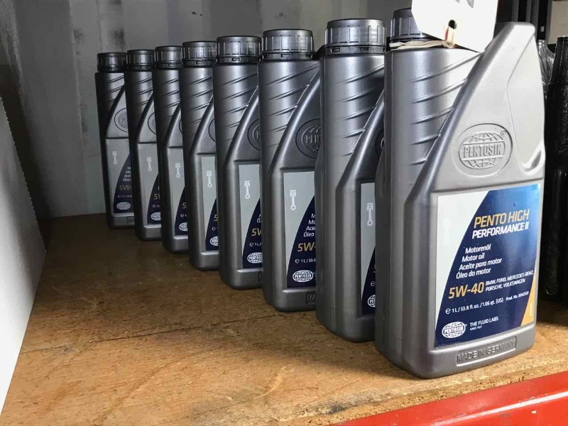lot 243 image: (8 Bottles) Pentosin Pento High Performance Oil 5W-40