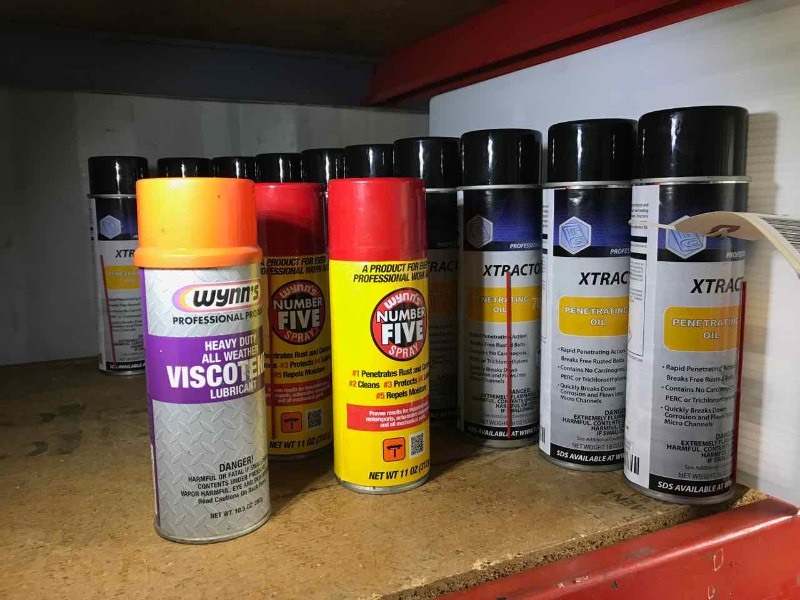 lot 246 image: (13 Cans) Penetrating Oil