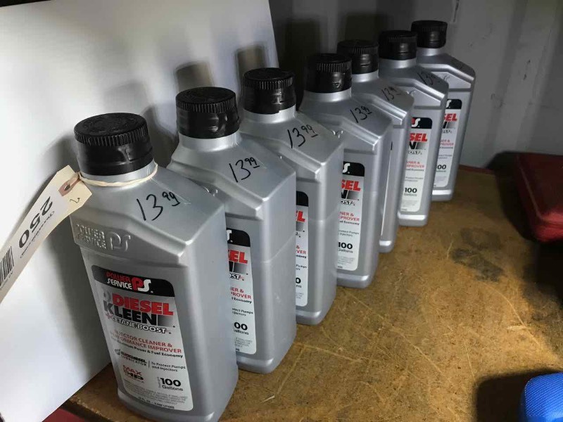 lot 250 image: (7 Bottles) Power Service Diesel Kleen & Cetane Boost