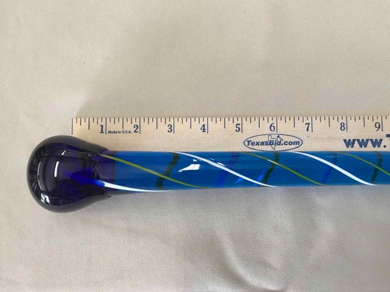 Cobalt Blue Walking Stick Cobalt Blue Walking Stick