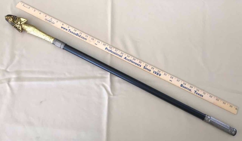 lot 67 image: Walking Cane Egyptian