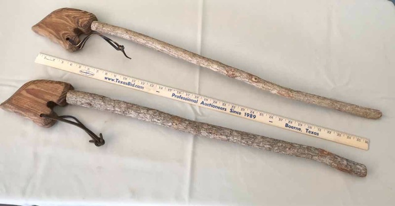 lot 73 image: (2) Stick Horses (Forrest & Anthony)