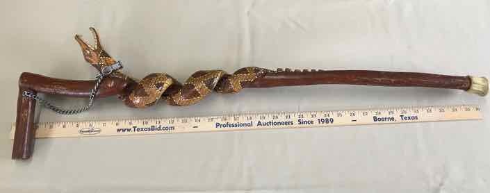 lot 120 image: Cane Pet Rattlesnake