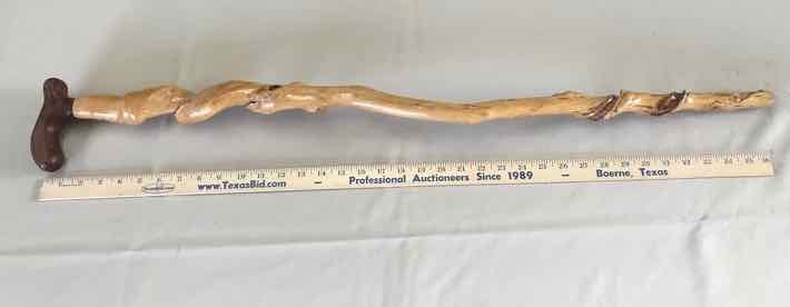 lot 160 image: Cane Original Richard Smith, Hye Cotton Gin Wood Handle