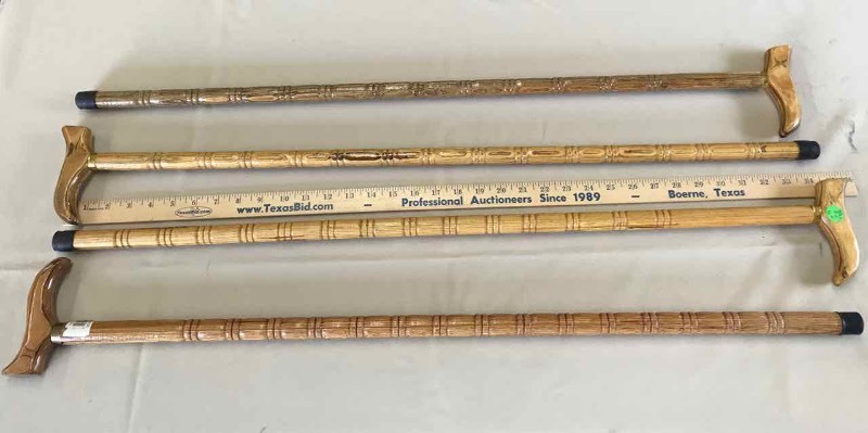 lot 164 image: (4) Canes