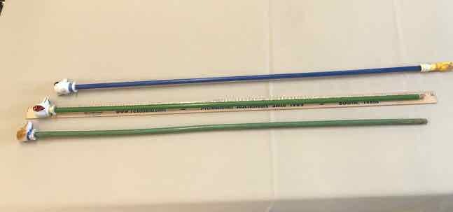 lot 229 image: (3) Carnival Canes Dogs