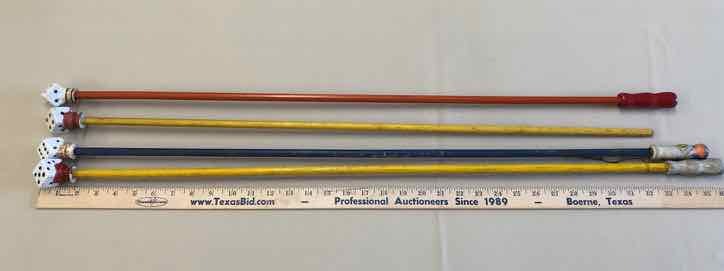 lot 231 image: (4) Carnival Canes Dice