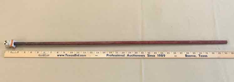 lot 232 image: (1) Carnival Cane Skull