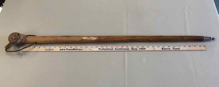 lot 235 image: Walking Stick came from Thomas Russell