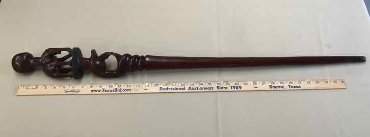 lot 242 image: Cane Kenya, Ironwood (elephant & duck)