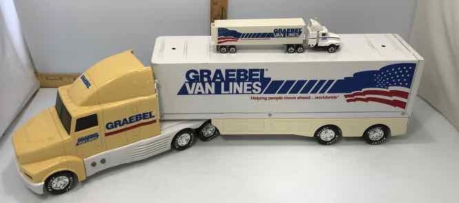 lot 559 image: Graebel Kenworth T600A Roadchamps 1987 & Nylint Tractor-Trailer