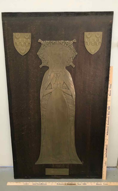 lot 561 image: Temple RubbingBrasses Margaret Cheyne, County of Kent England