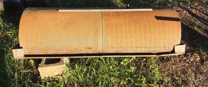 lot 524 image: Primitive Tin Trough