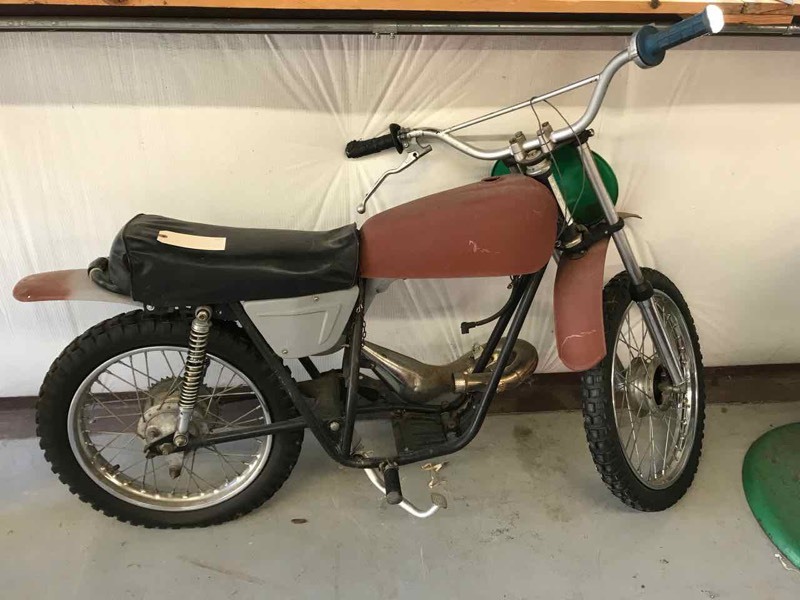 lot 603 image: Frame of Motorcycle (no engine)