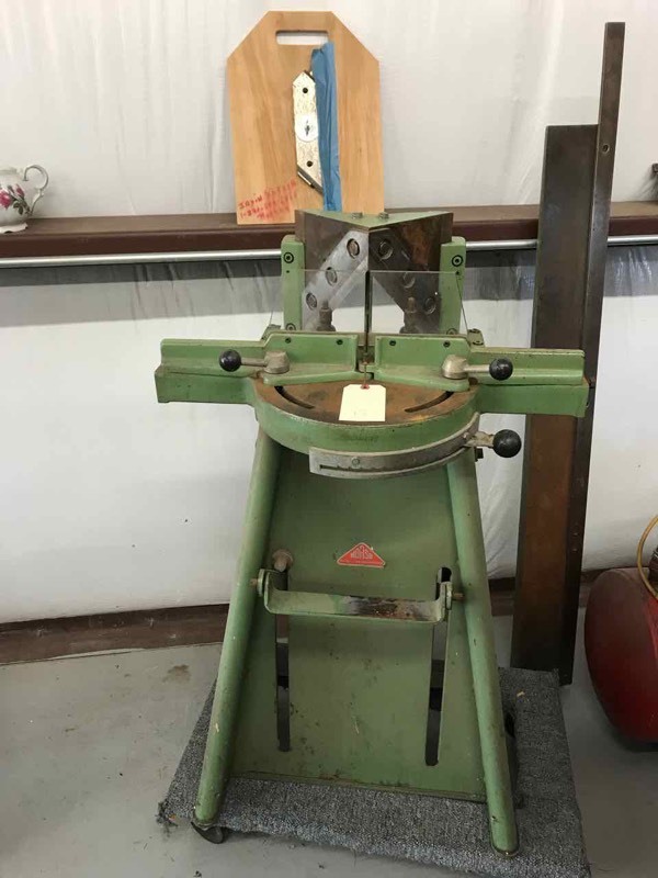 lot 627 image: Morso Mitering Machine with Guillotine Attachment (Picture Frame Cutter)
