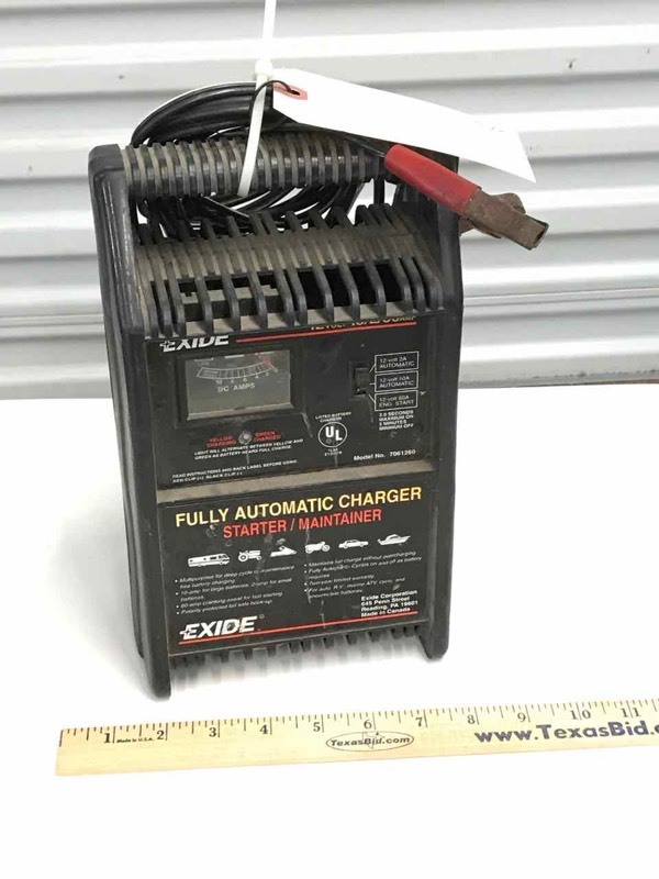 lot 578 image: Exide Automatic Charger, starter, maintainer.