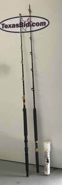 lot 653 image: (2) Boat Rods Shakespeare Ugly Stick & Aerial