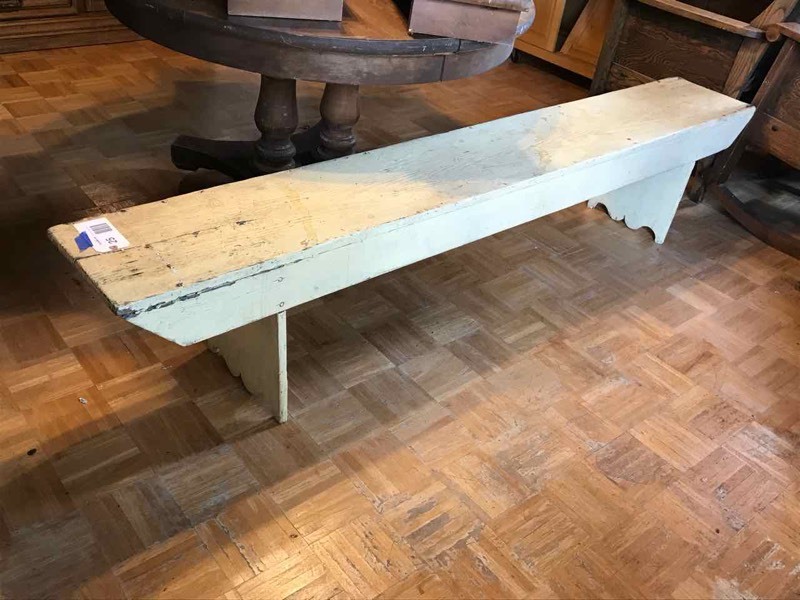 lot 25 image: Living Room Long Bench (one board top)
