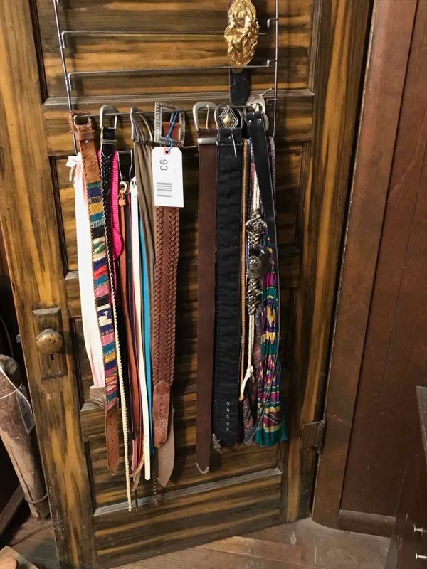 lot 93 image: Bedroom 1 Ladies Belts & Sashes