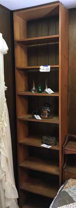 lot 101 image: Bedroom 1  Pine Chimney Style Bookshelf