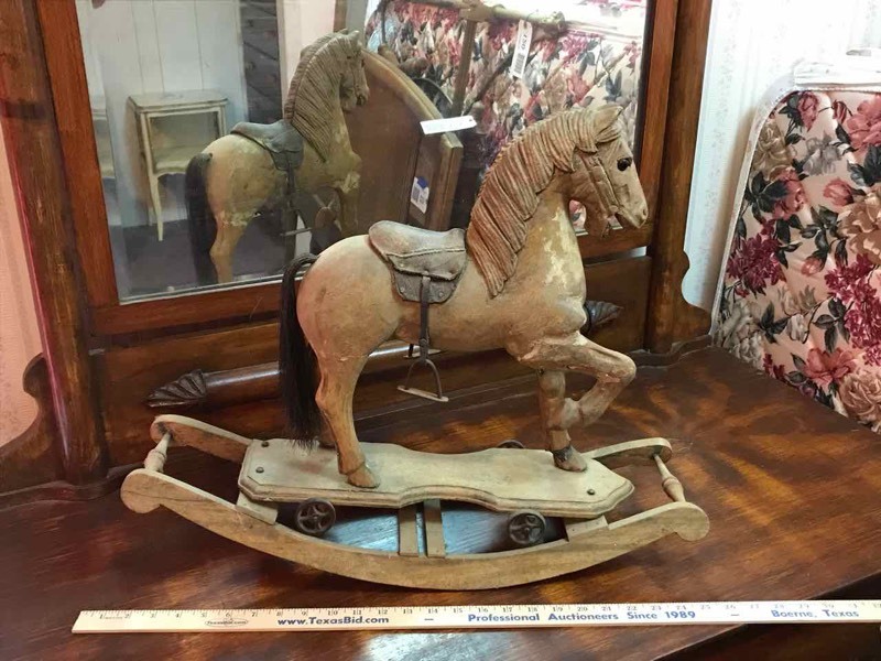 lot 117 image: Bedroom 2 Velocipede Rocking Horse