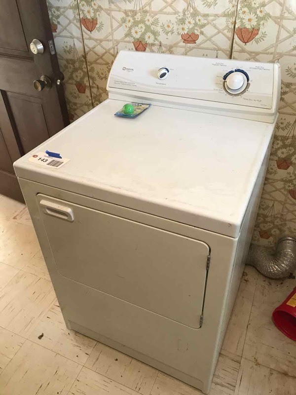 lot 143 image: Laundry Room Maytag Dryer