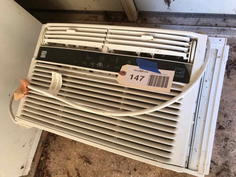 lot 147 image: Back Patio Kenmore Window AC