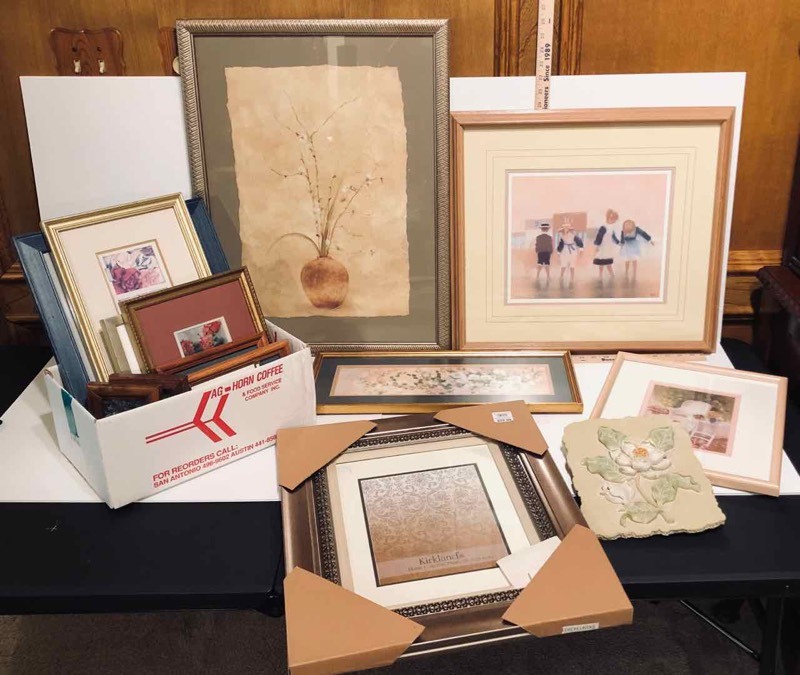 lot 42 image: Prints, Frames (LR)