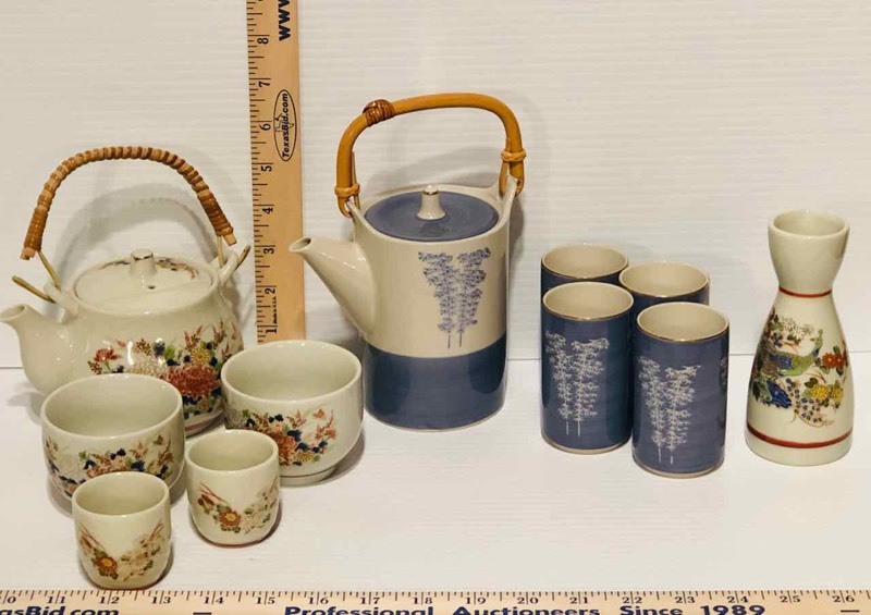 lot 74 image: SakeTea Sets (LR)