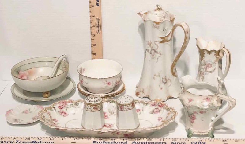 lot 103 image: Haviland China Set & RS Prussia (LR)