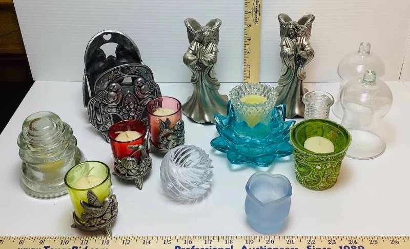lot 129 image: Candleholder Collection (LR)