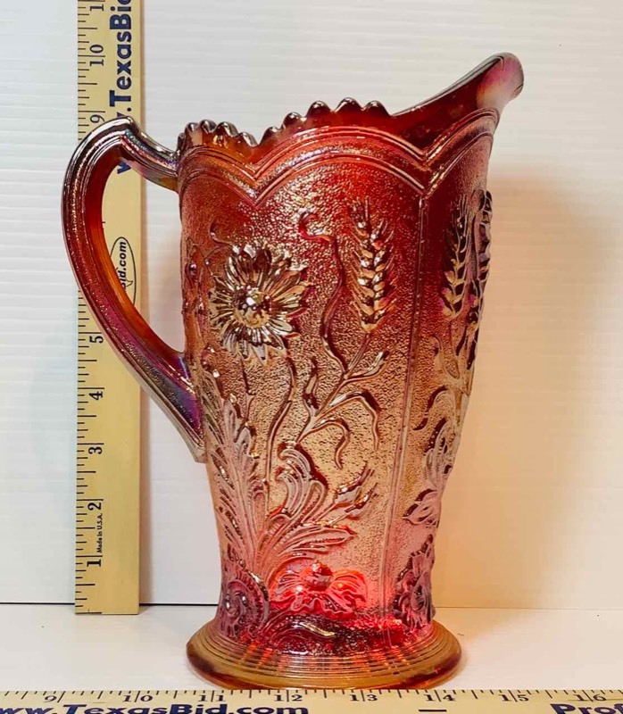 lot 170 image: Antique International Cambridge Pitcher (LR)