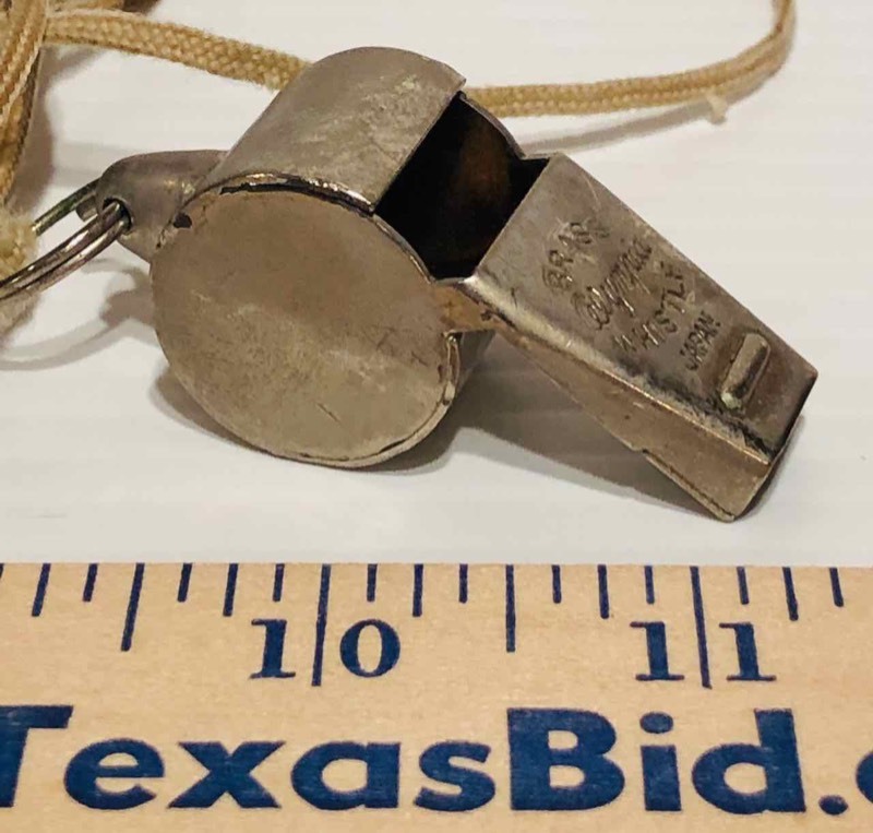 lot 399 image: Olympia Brass Whistle (LR)