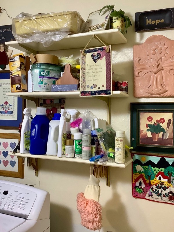 lot 477 image: Laundry Supplies, Hamper, Etc. (LA)