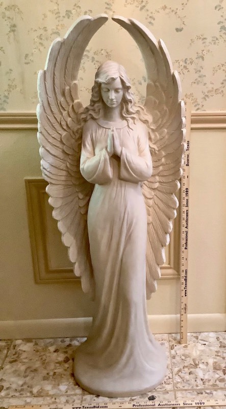 lot 503 image: Statue Praying Angel (H)