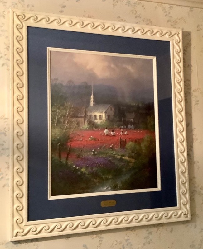 lot 513 image: Framed and Matted Art Print Signed, Numbered - Nations Heritage - G. Harvey (H)