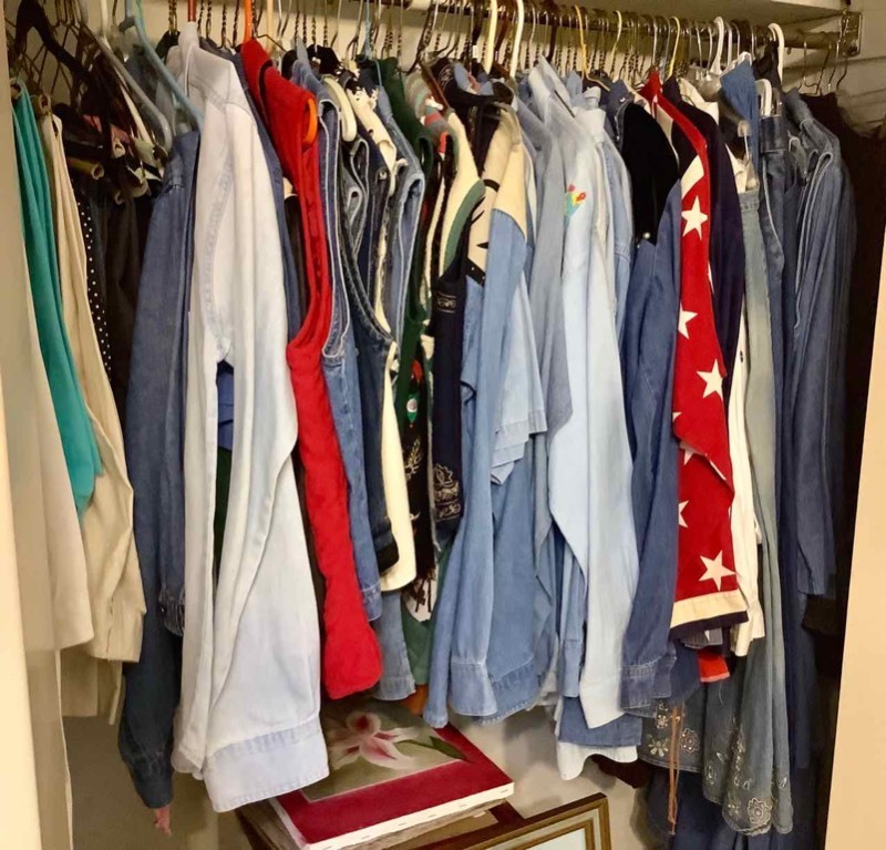 lot 535 image: Closet Contents Ladies Clothing (B1)