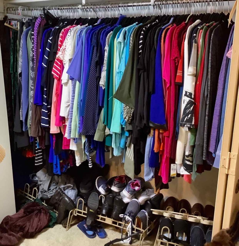 lot 665 image: Closet Contents  Ladies Fashion Clothing & Shoes (MA)
