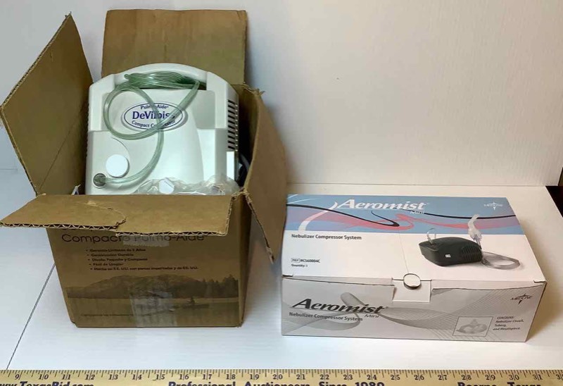 lot 669 image: Compact Compressor and Nebulizer Compressor (MA)