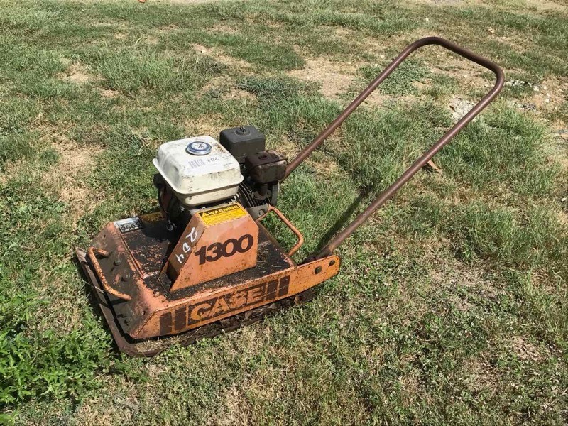 lot 204 image: Case Vibration Compactor Model AV1300B (see video below)