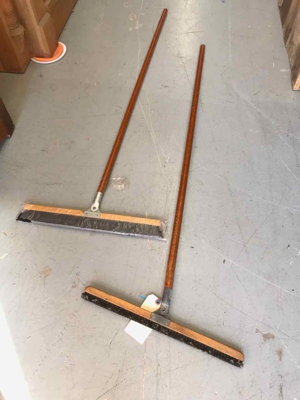 lot 8 image: (2) Barber Brooms
