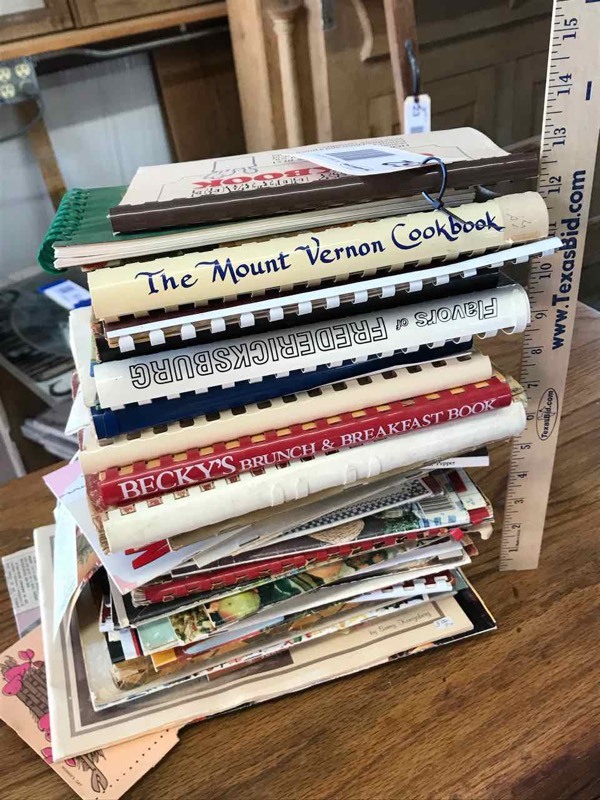 lot 52 image: Cookbooks & Recipe Pamphlets