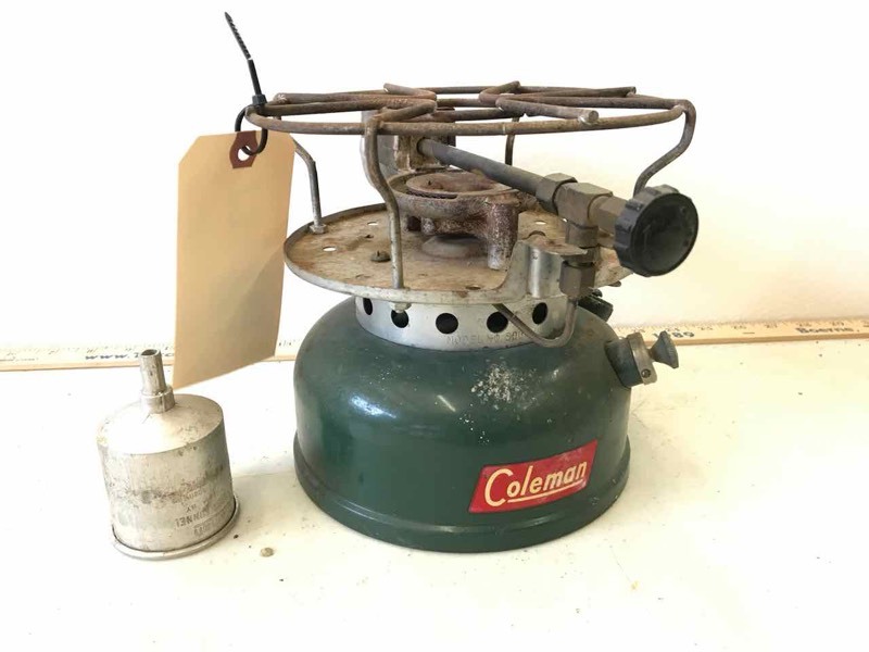 lot 73 image: Coleman Single Burner Camp Stove 500A