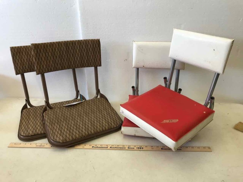lot 85 image: (2) Pair of Stadium Seats