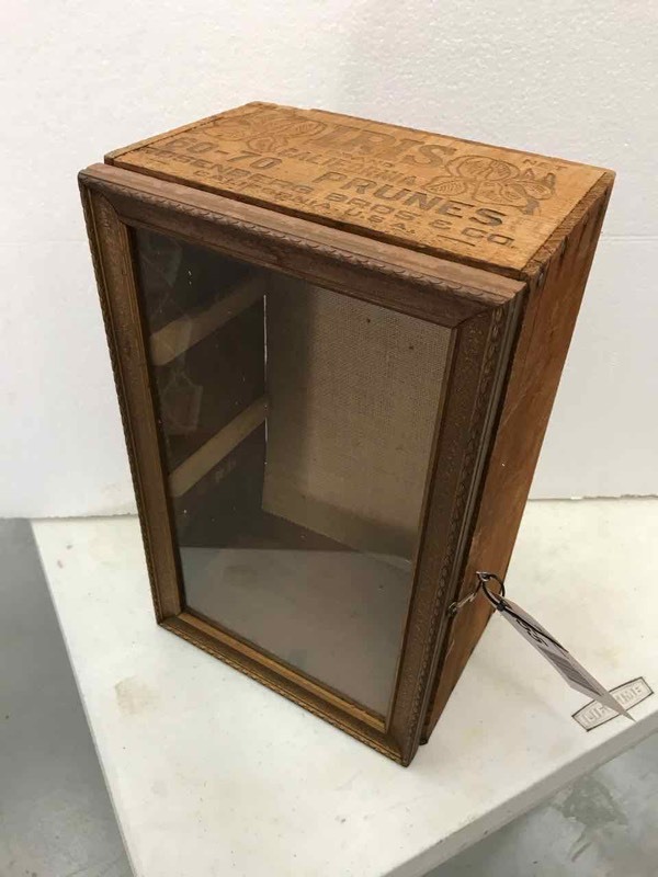 lot 255 image: Fruit Crate Shadow Box