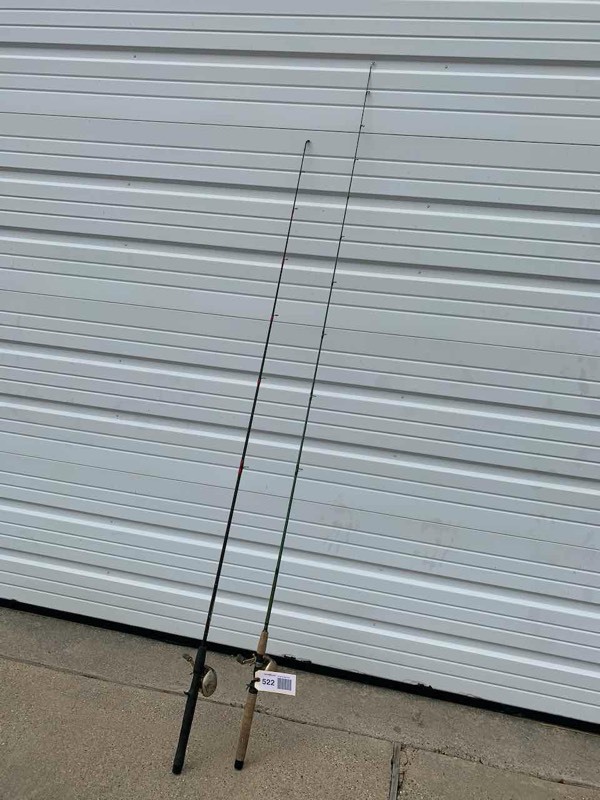 lot 522 image: Asset Forfeiture  (2) RodsReels  Shimano
