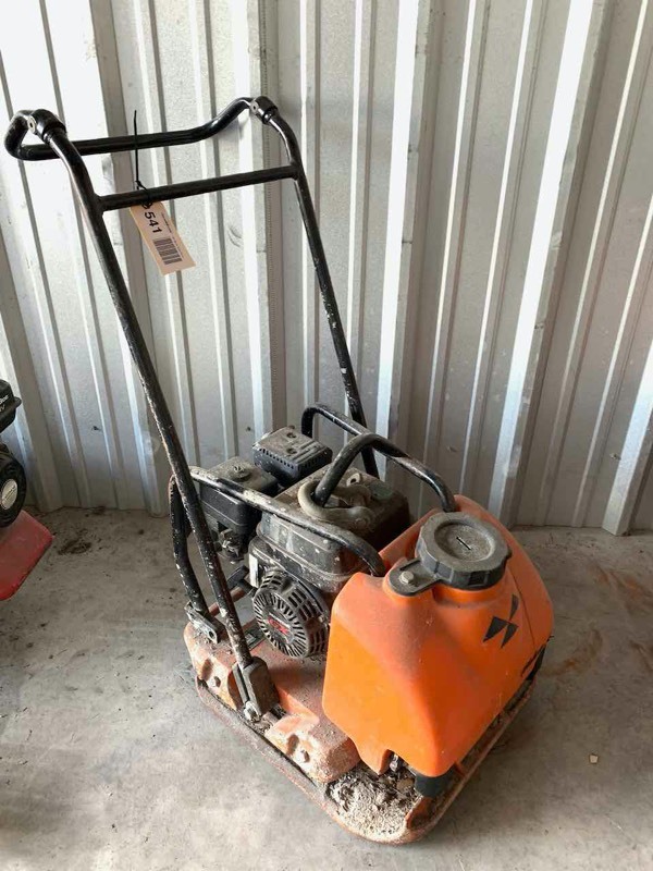 lot 541 image: Asset Forfeiture  Mikasa Sangyo Tamper, Mod. MVC-88VGHW wHonda GX160cc motor