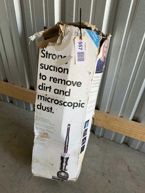 lot 557 image: Asset Forfeiture  Dyson Vacuum Cleaner in Box