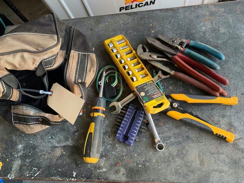 lot 573 image: Asset Forfeiture  Bag Of Assorted Pliers